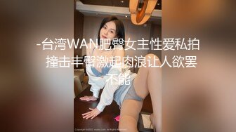 -台湾WAN肥臀女主性爱私拍  撞击丰臀激起肉浪让人欲罢不能