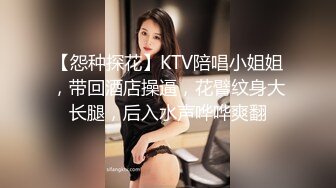 【怨种探花】KTV陪唱小姐姐，带回酒店操逼，花臂纹身大长腿，后入水声哗哗爽翻