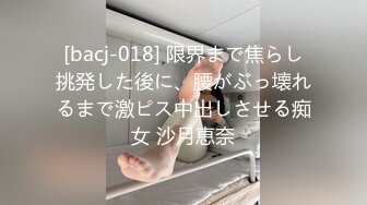 [bacj-018] 限界まで焦らし挑発した後に、腰がぶっ壊れるまで激ピス中出しさせる痴女 沙月恵奈