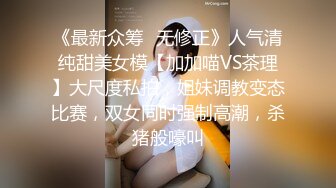 《最新众筹✅无修正》人气清纯甜美女模【加加喵VS茶理】大尺度私拍，姐妹调教变态比赛，双女同时强制高潮，杀猪般嚎叫