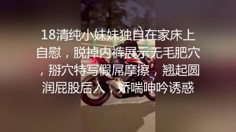 18清纯小妹妹独自在家床上自慰，脱掉内裤展示无毛肥穴，掰穴特写假屌摩擦，翘起圆润屁股后入，娇喘呻吟诱惑