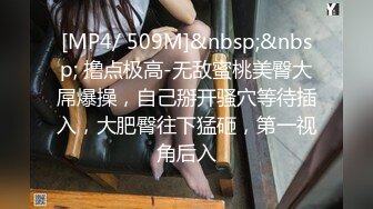 [MP4/ 509M]&nbsp;&nbsp; 撸点极高-无敌蜜桃美臀大屌爆操，自己掰开骚穴等待插入，大肥臀往下猛砸，第一视角后入