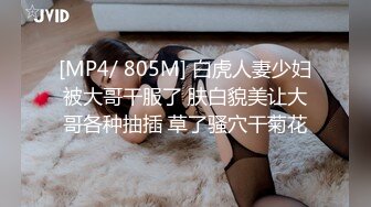 [MP4/ 805M] 白虎人妻少妇被大哥干服了 肤白貌美让大哥各种抽插 草了骚穴干菊花